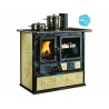 Ferramenta1.com | Cucina a legna rosa 5.0 vst 8,8 kw liberty panna (conto termico) - PZ 1