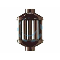 Ferramenta1.com | Diffusore di calore porcellanato marrone "ala smalto classic" - PZ 2