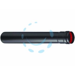 Ferramenta1.com | Tubo per stufe a pellet nero opaco "ala pellet aeternum" - PZ 6