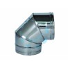 Ferramenta1.com | Gomito a 90° acciaio inox aisi 304 monoparete spessore mm.0,5 - PZ 1