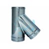 Ferramenta1.com | Raccordo braga a 135° acciaio inox aisi 304 monoparete spess. mm.0,5 - PZ 1