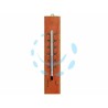 Ferramenta1.com | Termometro legno naturale rettangolare - PZ 10