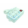 Ferramenta1.com | Multipresa 6 posti con schuko e con interruttore - BL 30