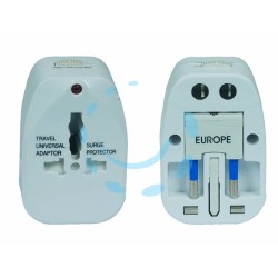 Ferramenta1.com | Adattatore universale per spine elettriche bianco - PZ 20