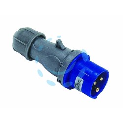 Ferramenta1.com | Spina industriale volante blu 2p+t cee ip44 - PZ 10