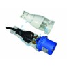 Ferramenta1.com | Adattatore industriale 16a per spina schuko ip44 - PZ 10
