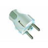 Ferramenta1.com | Spina schuko 2 poli + terra 16a bianca - PZ 50