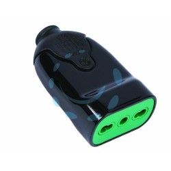 Ferramenta1.com | Presa dritta 2 poli + terra bipasso 10/16a nera - PZ 50