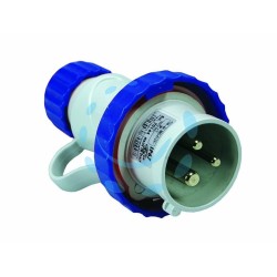 Ferramenta1.com | Spina industriale volante argo blu 2p+t cee 309 ip67 - PZ 10