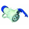 Ferramenta1.com | Presa industriale volante argo blu 2p+t cee ip44 - PZ 10