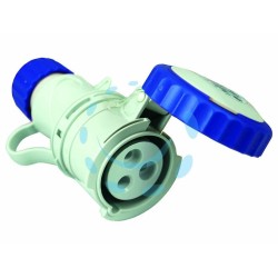 Ferramenta1.com | Presa industriale volante argo blu 2p+t cee 309 ip67 - PZ 10