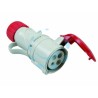 Ferramenta1.com | Presa industriale volante argo rossa 3p+t cee ip44 - PZ 5