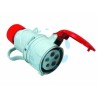 Ferramenta1.com | Presa industriale volante argo rossa 3p+t+n cee 309 ip44 - PZ 10