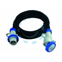 Ferramenta1.com | Prolunga industriale mt.20 con spina e presa 220v cee ip67   - PZ 4