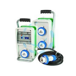 Ferramenta1.com | Quadro elettrico eolo asc con cavalletto 3 prese industriali ip67 - PZ 1