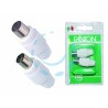 Ferramenta1.com | Giungicavo tv spina + presa coassiale mm.9,5 - BL 20
