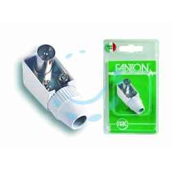 Ferramenta1.com | Spina a pipa tv uscita 90° in blister - BL 20