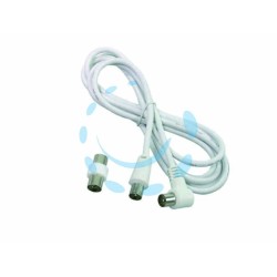 Ferramenta1.com | Prolunga tv con cavo mt.2 spina maschio-femmina + adattatore maschio - PZ 5