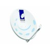 Ferramenta1.com | Parabola in acciaio elettrozincato (senza illuminatore) - PZ 1