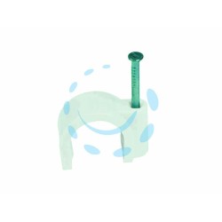 Ferramenta1.com | Graffette fissacavo bianche - SC 1