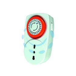 Ferramenta1.com | Timer a presa giornaliero con interruttore intervallo 30 minuti - PZ 10
