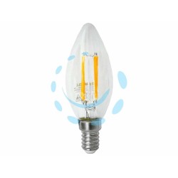 Ferramenta1.com | Lampada filo led oliva chiara e14 - PZ 10