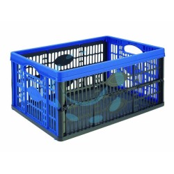 Ferramenta1.com | Cesto pieghevole voila' colore nero/azzurro - PZ 1