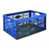 Ferramenta1.com | Cesto pieghevole voila' colore nero/azzurro - PZ 1