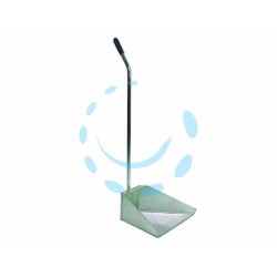 Ferramenta1.com | Paletta raccogli immondizia in metallo con manico - PZ 20