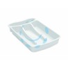 Ferramenta1.com | Portaposate 4 posti linea primavera in polipropilene colore bianco - PZ 30