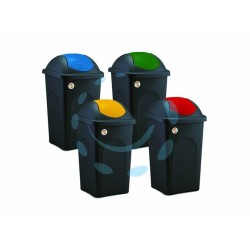 Ferramenta1.com | Bidone "multipat" con bascula lt.60 - PZ 6