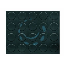 Ferramenta1.com | PAVIMENTO PVC BOLLE H.100 NERO MT.25 - Pavimenti ...