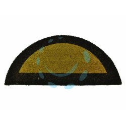 Ferramenta1.com | Zerbino ecoco semicerchio cm.40x80 marrone spessore mm.18  - PZ 1