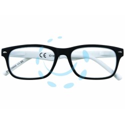 Ferramenta1.com | Occhiale lettura montatura policarbonato nero/bianco b3 - PZ 1