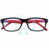 Ferramenta1.com | Occhiale lettura montatura policarbonato nero/rosso b3  - PZ 1