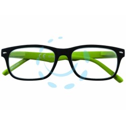 Ferramenta1.com | Occhiale lettura montatura policarbonato nero/verde b3 - PZ 1