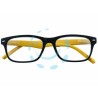 Ferramenta1.com | Occhiale lettura montatura policarbonato nero/giallo b3 - PZ 1