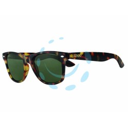 Ferramenta1.com | Occhiale da sole policarbonato marrone effetto legno lenti verdi ob21  - PZ 1