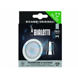 Ferramenta1.com | Set guarnizioni pz.1 + 1 filtro per caffettiera acciaio - BL 6
