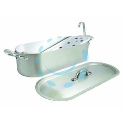 Ferramenta1.com | PESCIERA IN ALLUMINIO CON 2 MANIGLIE GRIGLIA E CO...