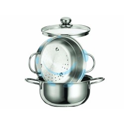 Ferramenta1.com | Vaporiera star in acciaio aisi 430 con cestello - PZ 1