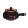 Ferramenta1.com | Cuocipatate in terracotta brunella con coperchio - PZ 1