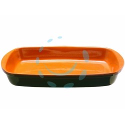 Ferramenta1.com | Teglia rettangolare in terracotta brunella - PZ 4