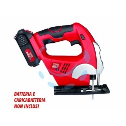 Ferramenta1.com | Seghetto alternativo a batteria 18v taglio mm.60 sab06 only1  - PZ 4
