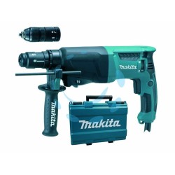 Ferramenta1.com | Tassellatore 3 funzioni sds-plus + mandrino mm.13 780w 2,7j (hr2630t) - PZ 2