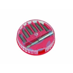 Ferramenta1.com | Inserti magnetici 7 pezzi in acciaio sk2 - BL 12