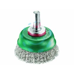 Ferramenta1.com | Spazzola a tazza fili in acciaio inox per trapano - PZ 12
