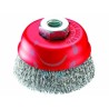 Ferramenta1.com | Spazzola a tazza fili acciaio zincato per smerigliatrice - PZ 12