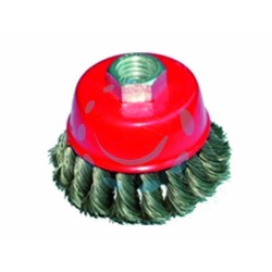 Ferramenta1.com | Spazzola a tazza fili acciaio ritorti per smerigliatrice extra - BL 12
