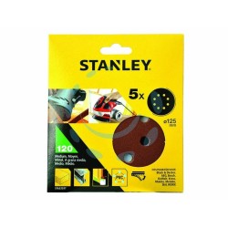 Ferramenta1.com | Set 5 dischi abrasivi con velcro per rotorbitali ø mm.125 - BL 1